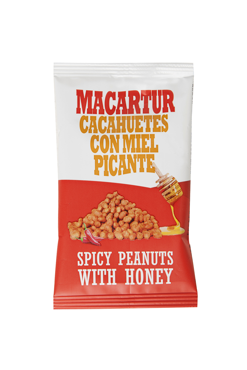 Cacahuete Frito con Miel Picante